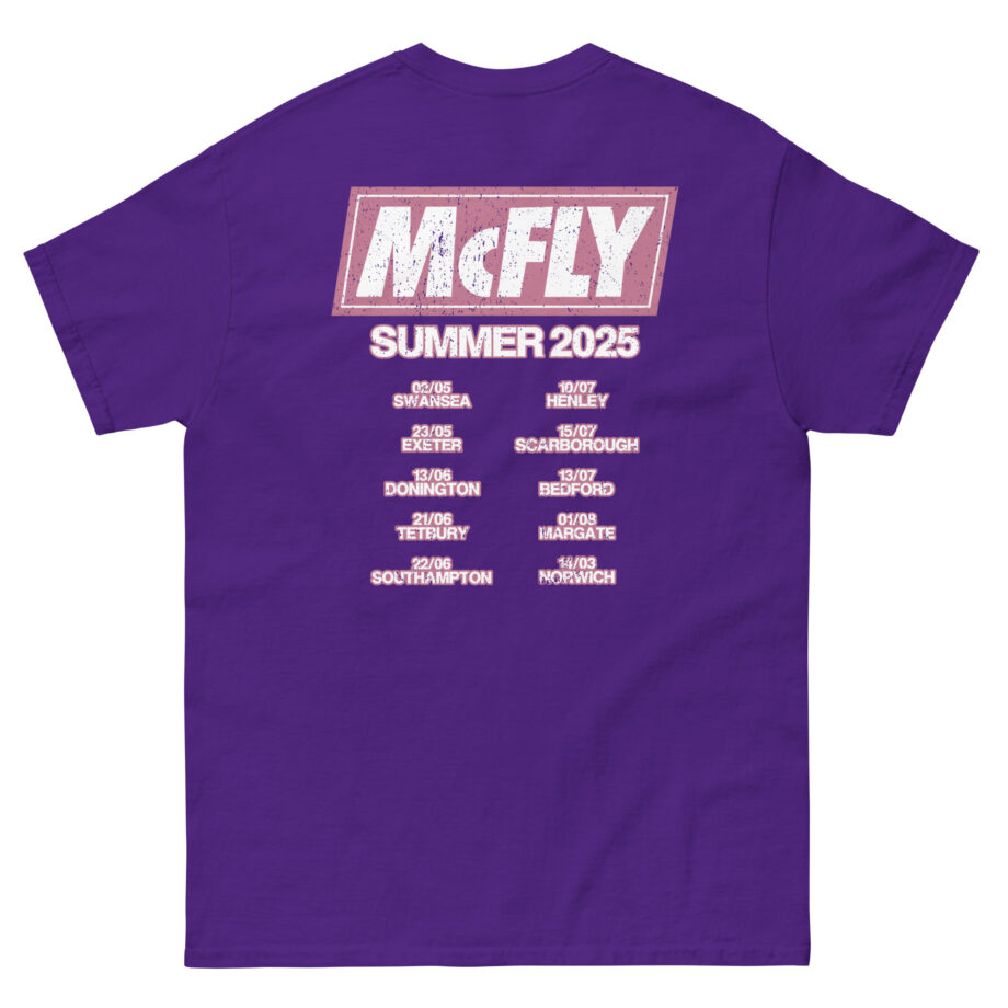 Mcfly Summer 2025 Tour Unisex classic tee