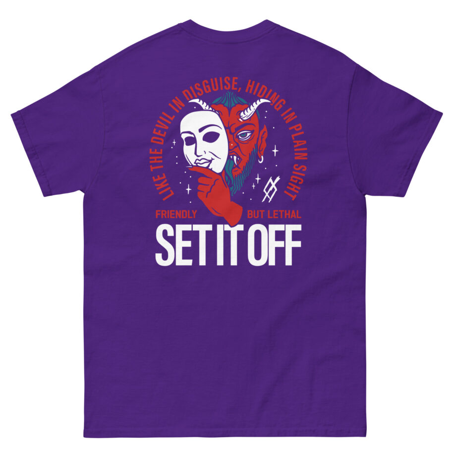 Set It Off Devil Mask Unisex classic tee