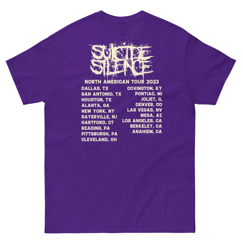 Suicide Silence Rymd Cover Tour 2023 Unisex classic tee