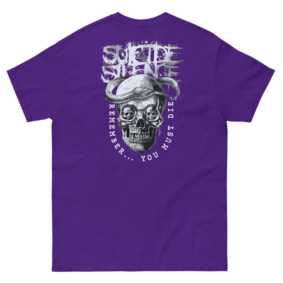 Suicide Silence Rymd Snake Skull Unisex classic tee