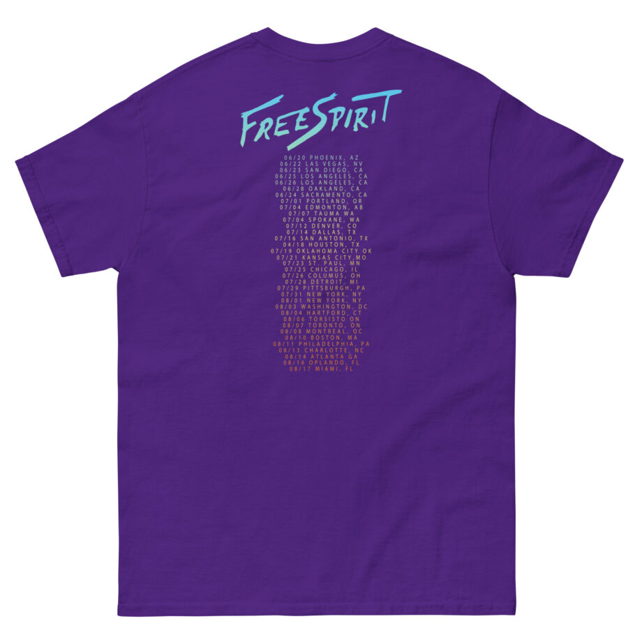 Khalid Free Spirit Tour Gradient Unisex classic tee