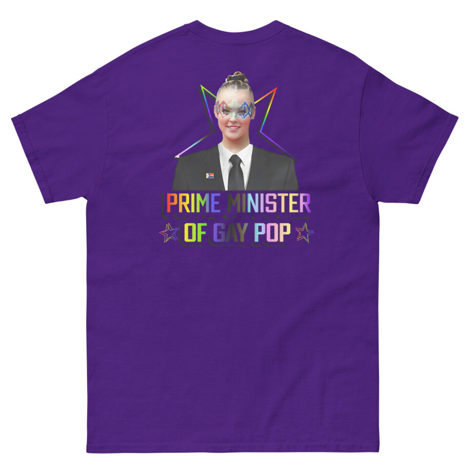 Jojo Siwa Prime Minister of Gay Pop Unisex classic tee