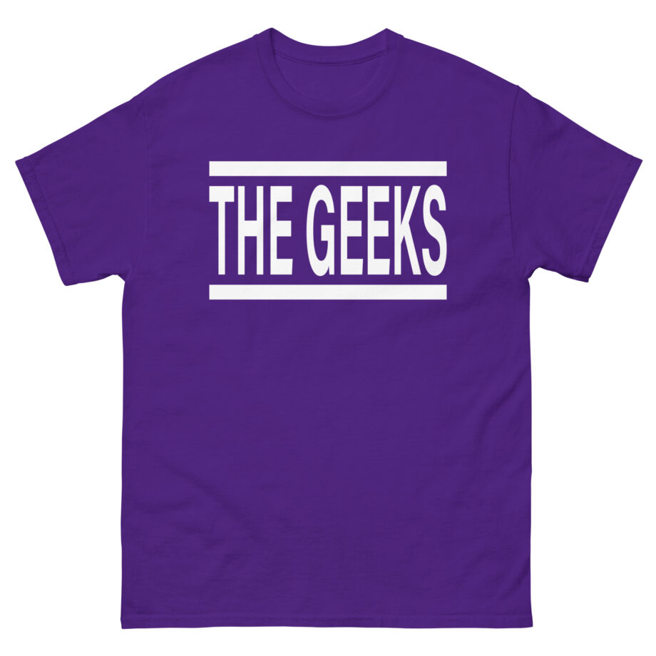 The Geeks Unisex classic tee