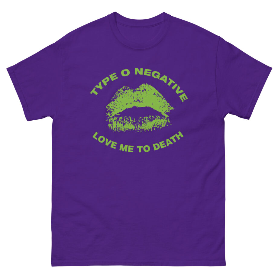 Type O Negative Love Me to Death Unisex classic tee
