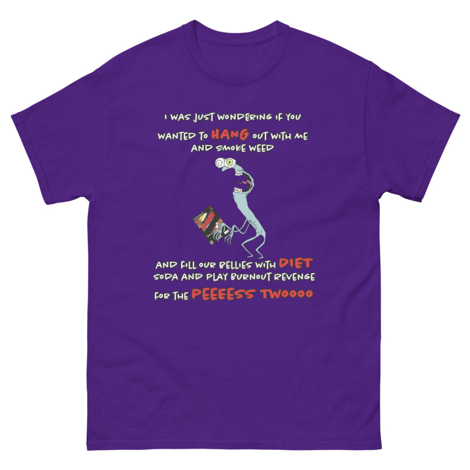 Smiling Friends Mr. Landlord I Was Just Wondering Unisex classic tee