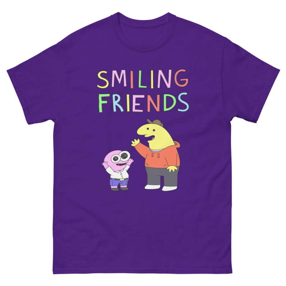 Smiling Friends Charlie Pim Allan Glep Unisex classic tee