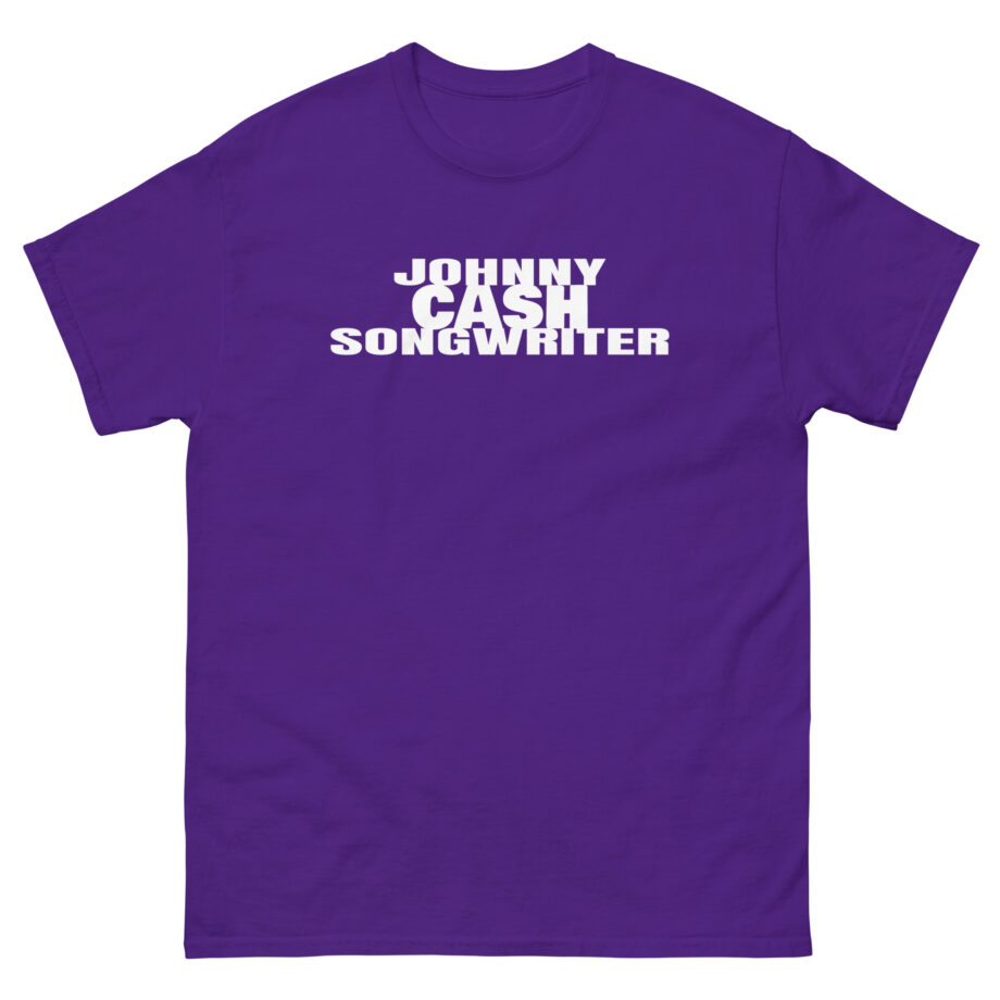 Johnny Cash Songwriter Unisex classic tee