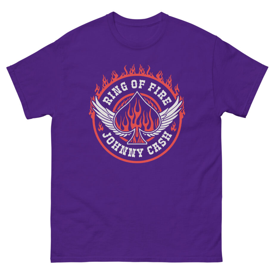 Johnny Cash Ring of Fire Unisex classic tee