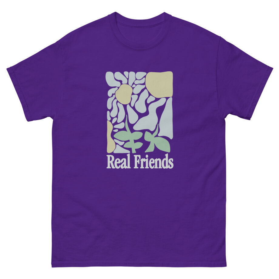 Real Friends Warped Flower Unisex classic tee