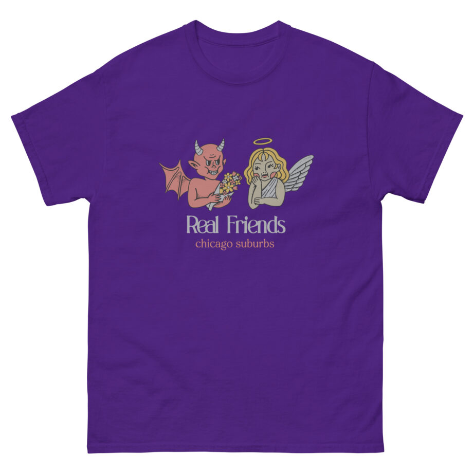 Real Friends Angel Devil Unisex classic tee