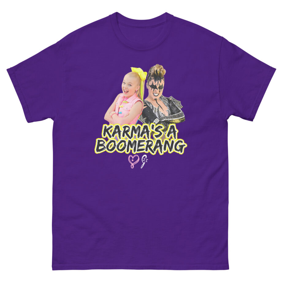 Jojo Siwa Karma's a Boomerang Unisex classic tee