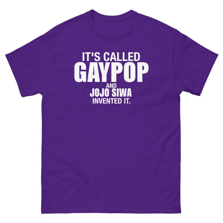 Jojo Siwa Gay Pop Unisex classic tee