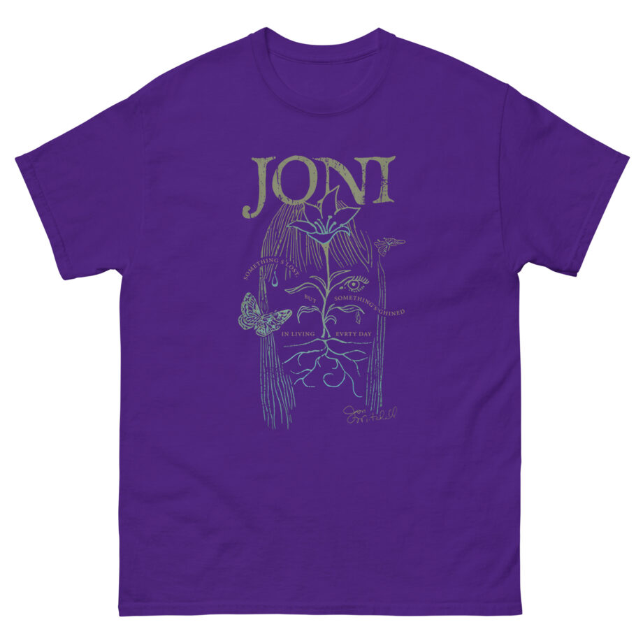 Joni Mitchell Everyday Unisex classic tee