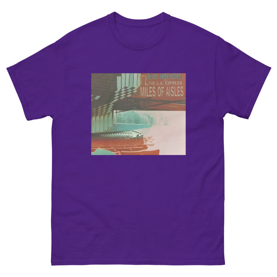 Joni Mitchell Miles of Aisles Unisex classic tee