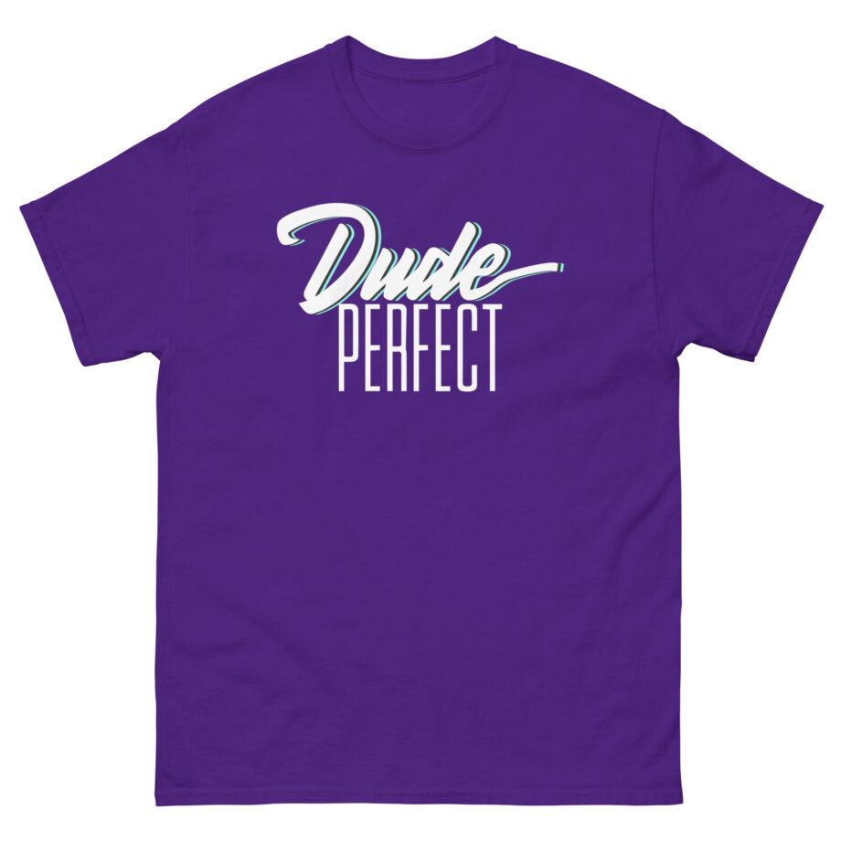 Dude Perfect Dude Script Unisex classic tee
