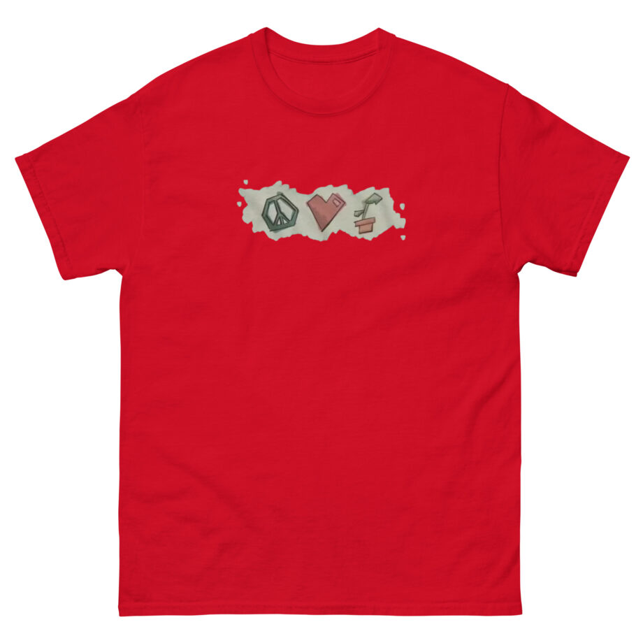 Mumbo Jumbo Peace, Love and Plants Unisex classic tee
