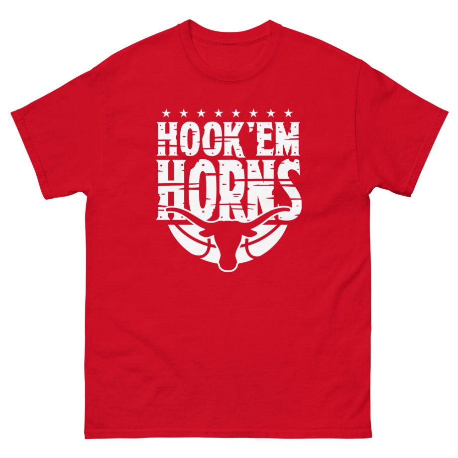 Texas Basketball Hook 'em Horns Unisex classic tee
