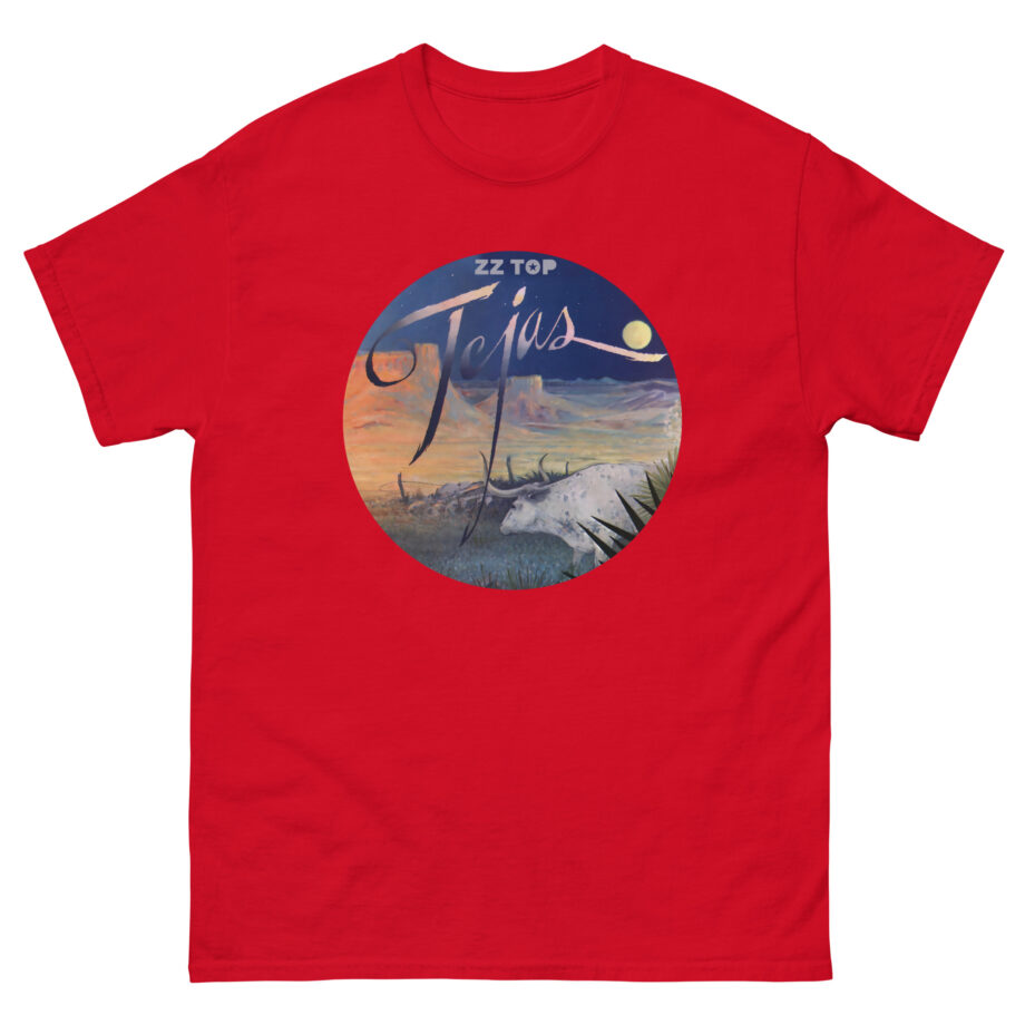 Zz Top 1976 Tejas Beige Unisex classic tee