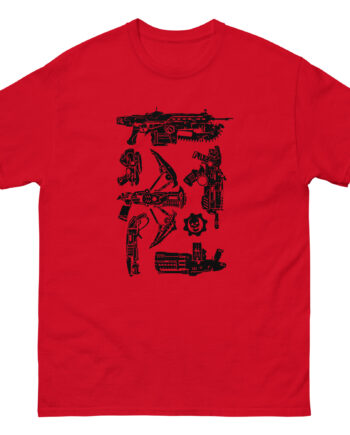 Gears of War Weapon Cover Unisex classic tee