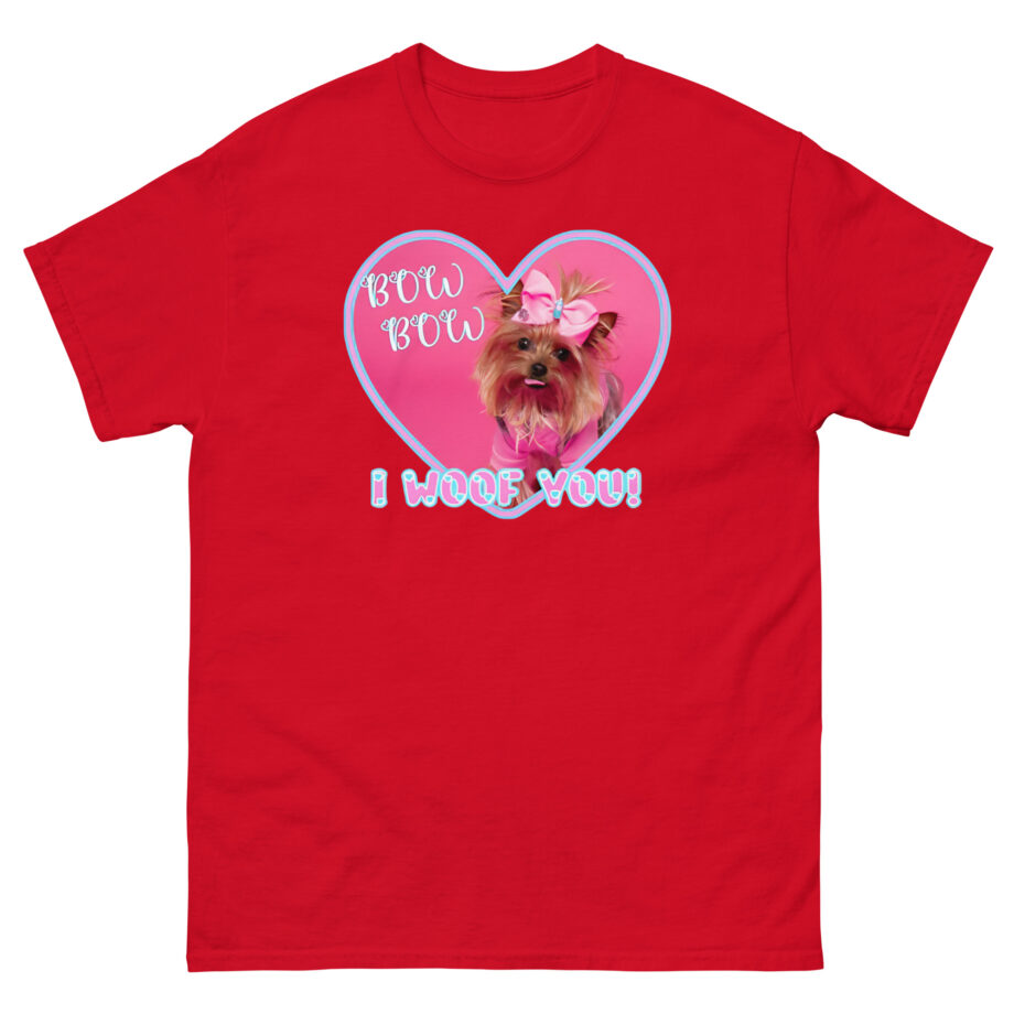 Jojo Siwa Bow Bow I Woof You Unisex classic tee