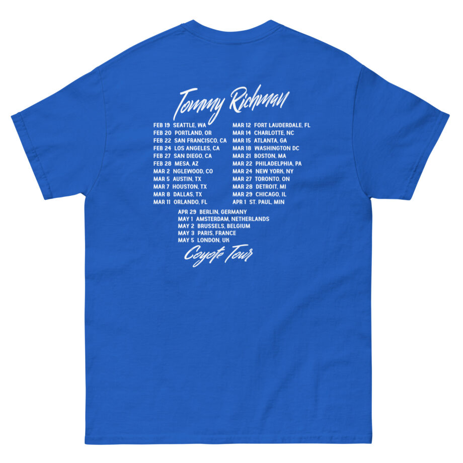 Tommy Richman Coyote Tour Unisex classic tee