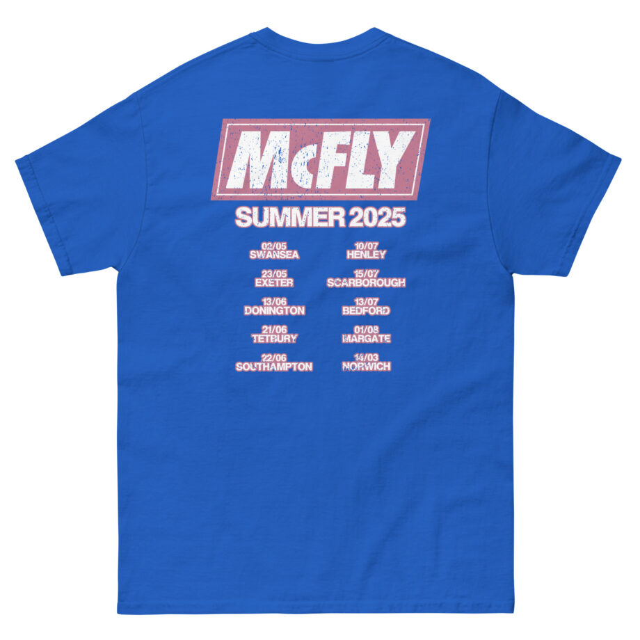 Mcfly Summer 2025 Tour Unisex classic tee