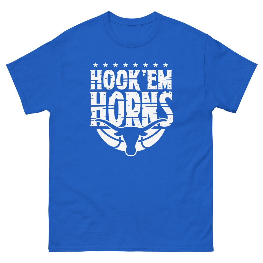 Texas Basketball Hook 'em Horns Unisex classic tee
