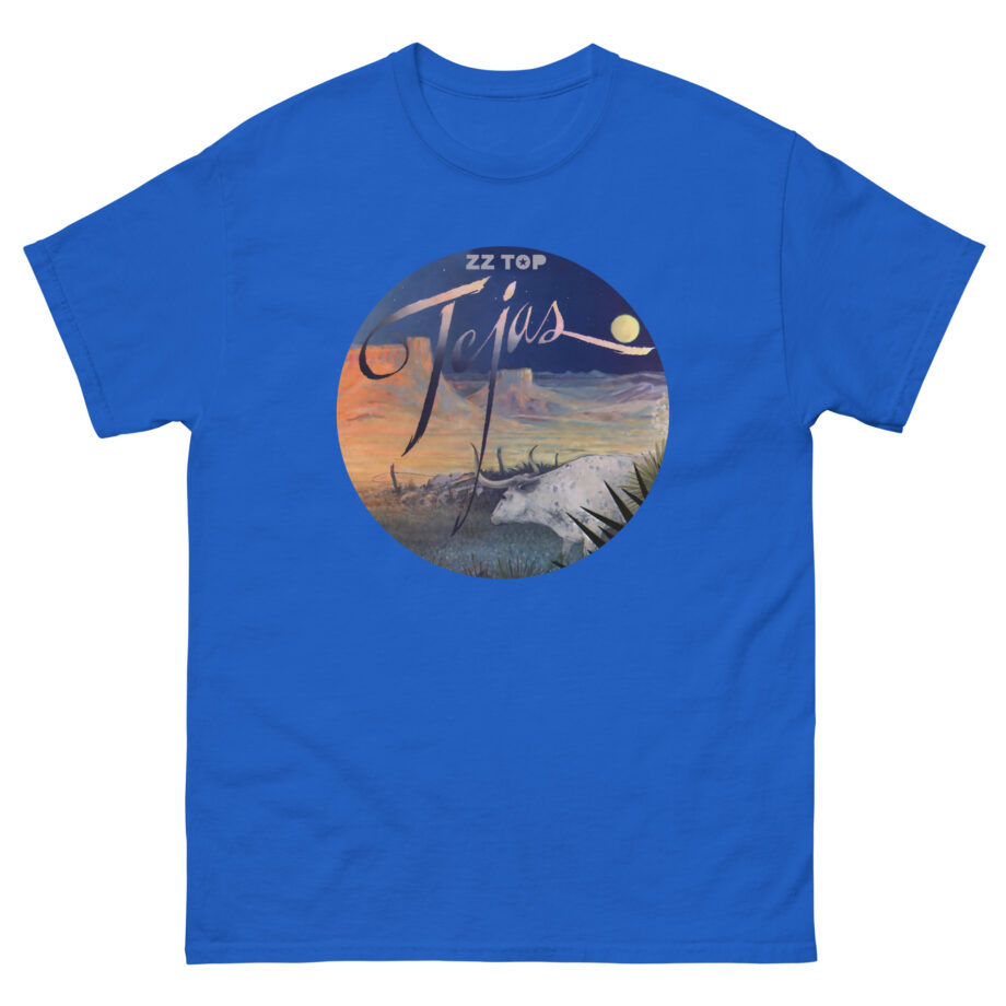 Zz Top 1976 Tejas Beige Unisex classic tee