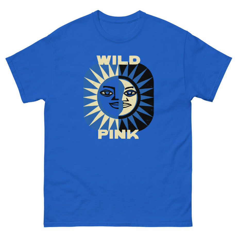 Wild Pink Sun Moon Unisex classic tee