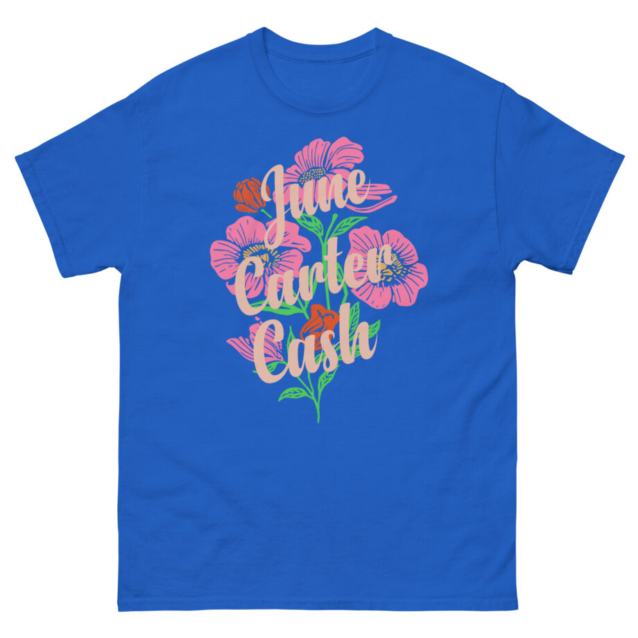 Johnny Cash June Carter Cash Flowers Unisex classic tee