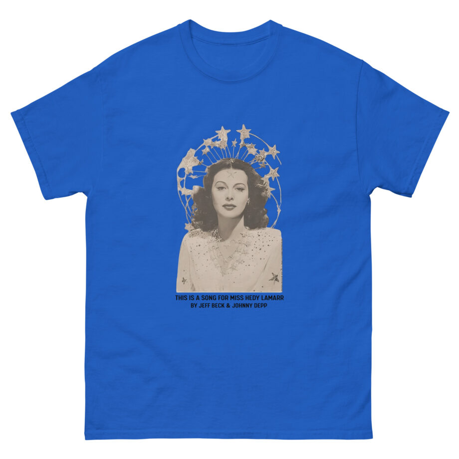 Jeff Beck for Miss Hedy Lamarr Unisex classic tee