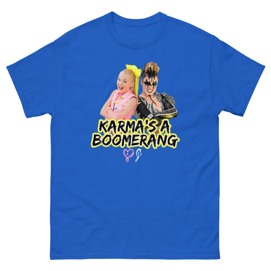 Jojo Siwa Karma's a Boomerang Unisex classic tee