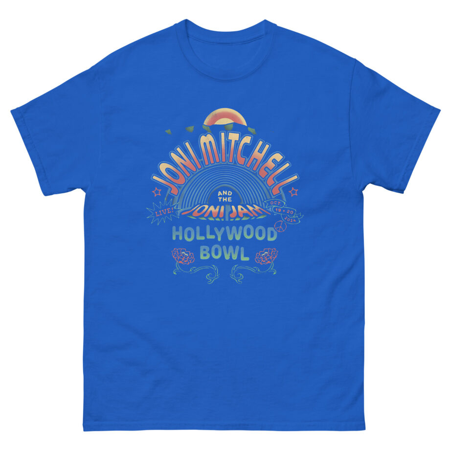 Joni Mitchell Joni Jam Rainbow Unisex classic tee