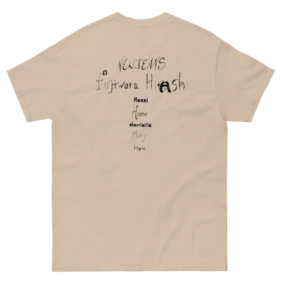NewJeans x Hiroshi Fujiwara Coller Unisex classic tee