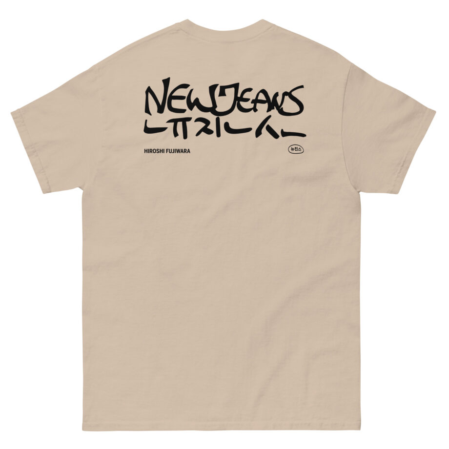 NewJeans x Hiroshi Fujiwara Coller Unisex classic tee