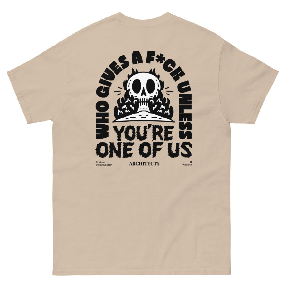 Architects Who Gives a Fuck Natural Unisex classic tee