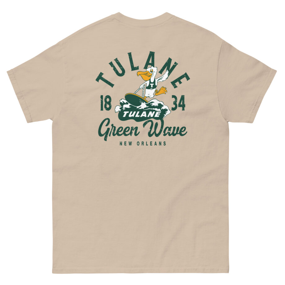 Tulane Mascot Unisex classic tee