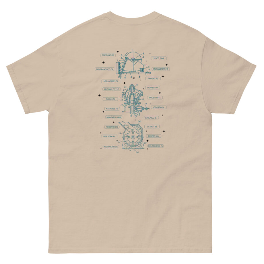 Jeremy Zucker North American Tour Unisex classic tee
