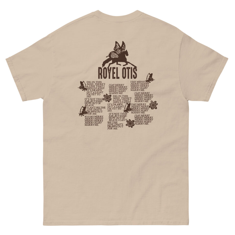 Royel Otis Mary Marry Me Faded Powder Unisex classic tee