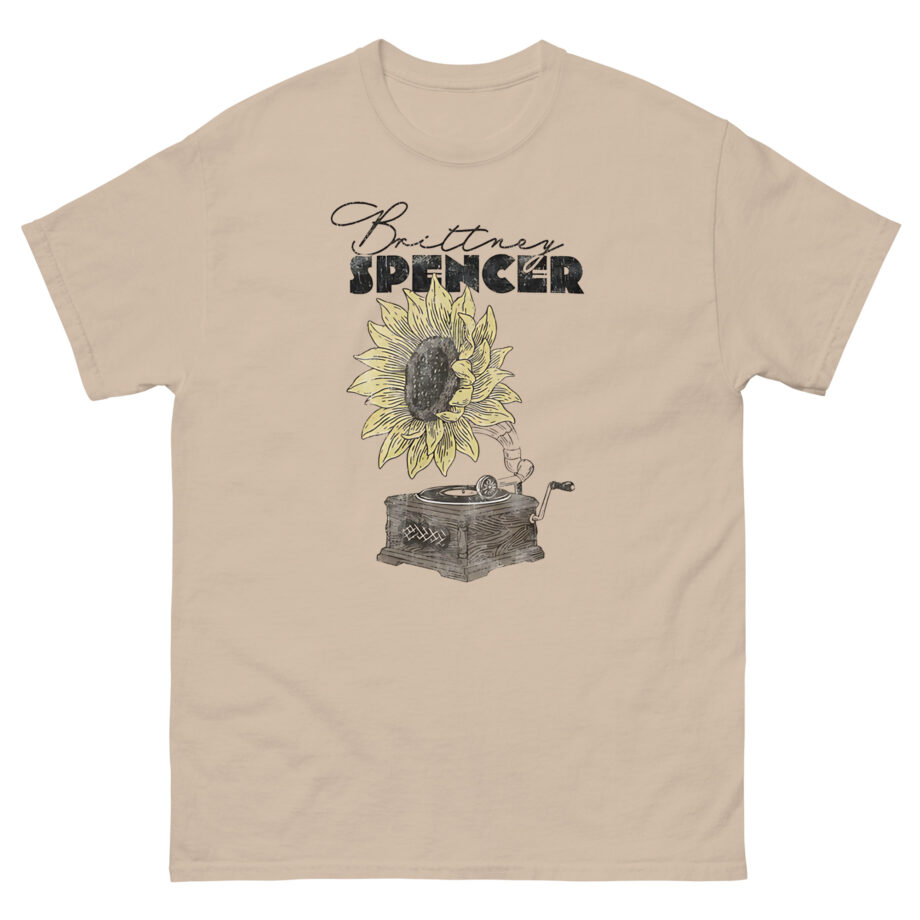 Manhead Sunflower Turntable Unisex classic tee