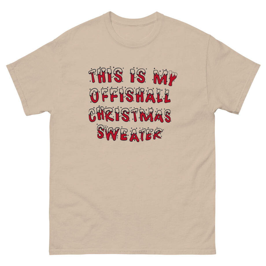 Kardinal Offishall This is My Offishall Christmas Sweater Unisex classic tee