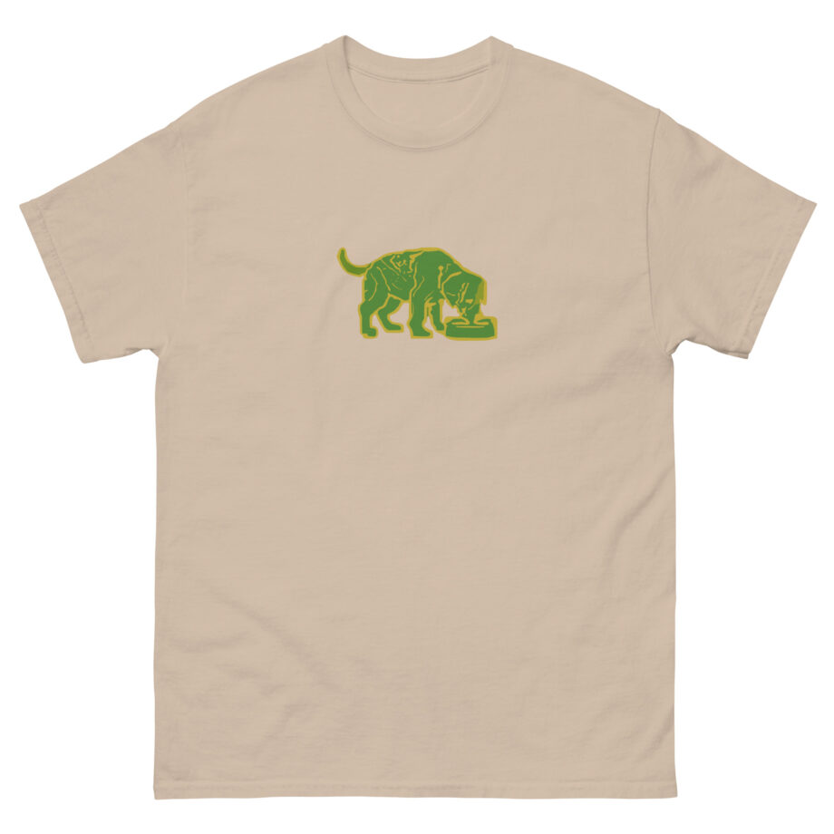 Niko B green pixel dog Unisex classic tee