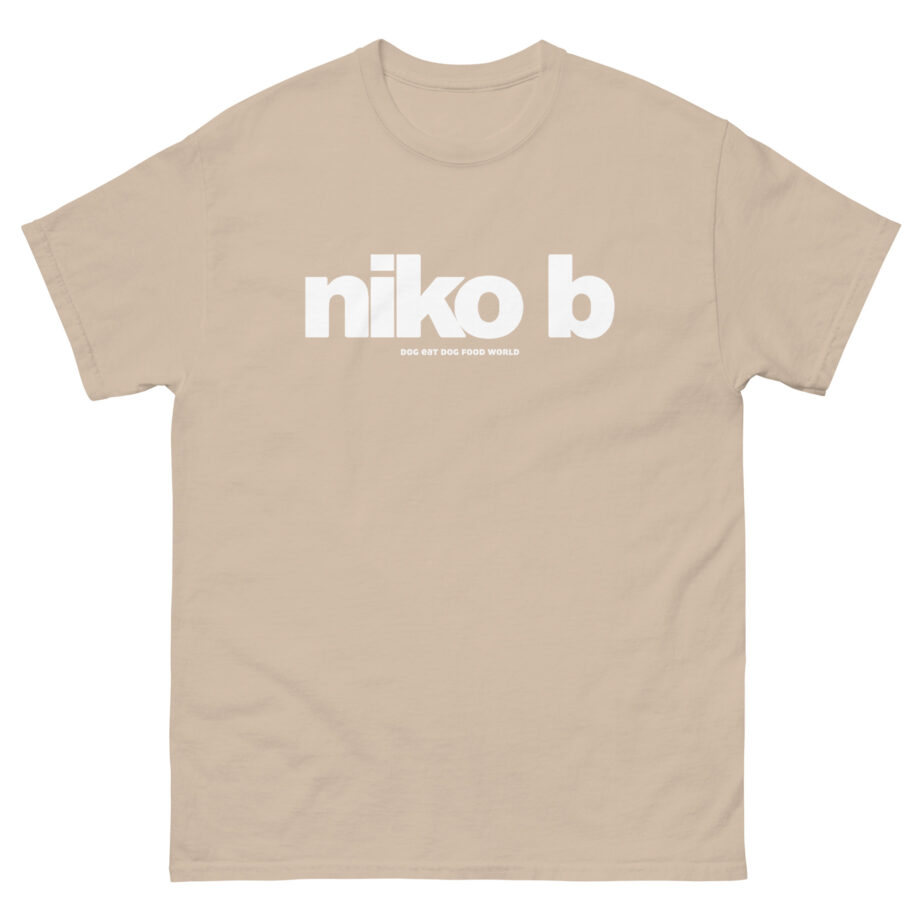 Niko B Dog Eat Dog Food World Unisex classic tee
