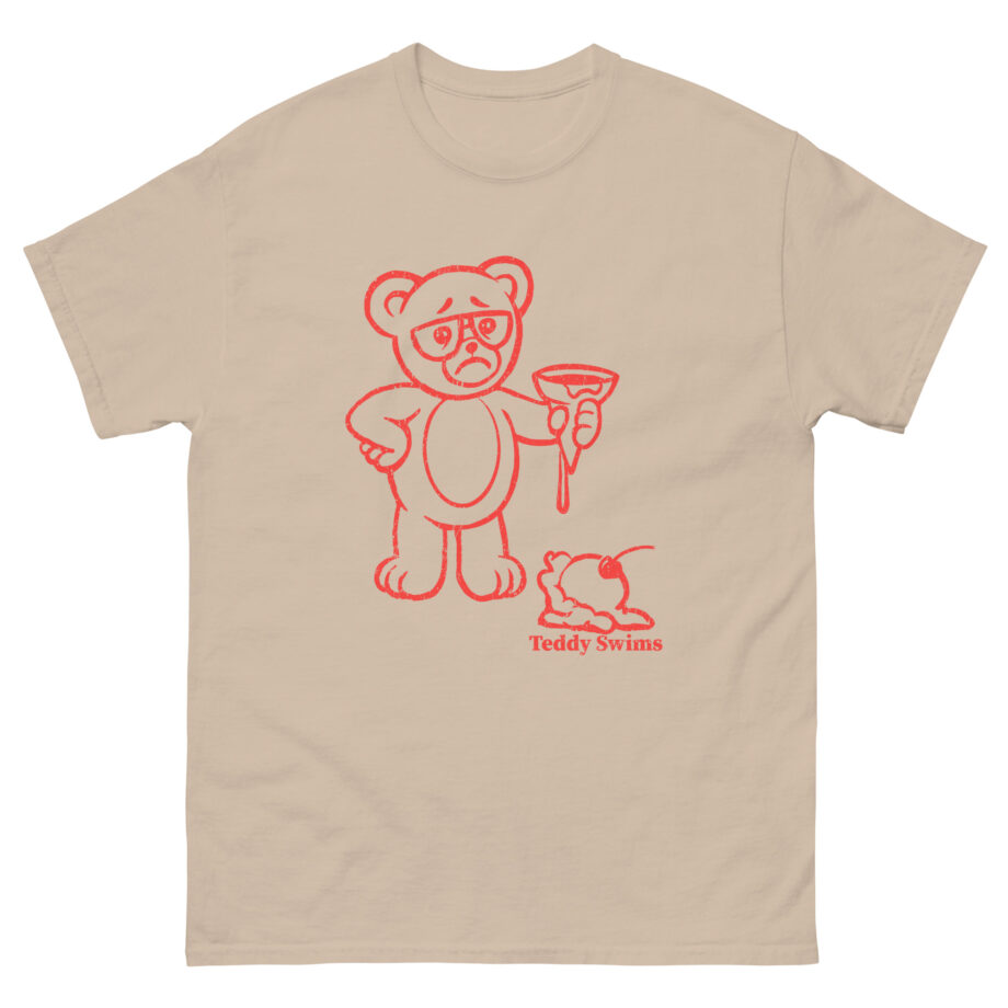 Teddy Swims Sad Teddy Ice Cream Unisex classic tee