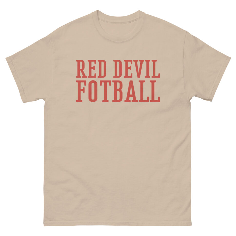 Shaboozey Red Devil Football Unisex classic tee