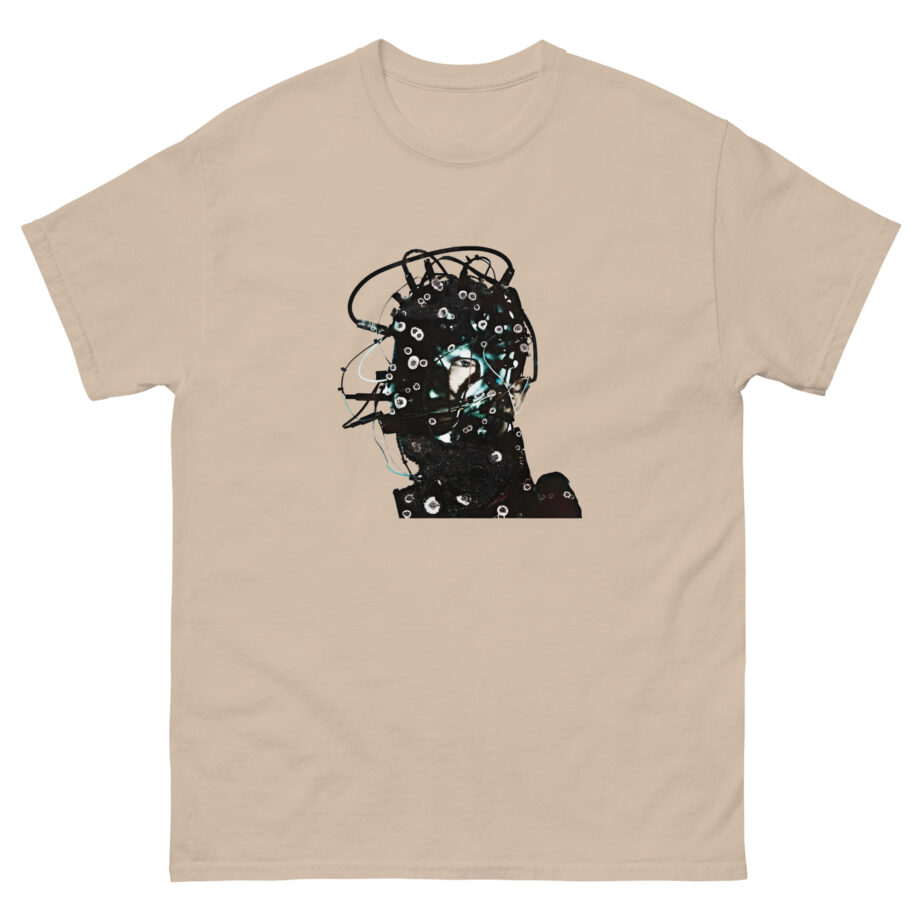 James Blake Playing Robots Into Heaven Robot Unisex classic tee