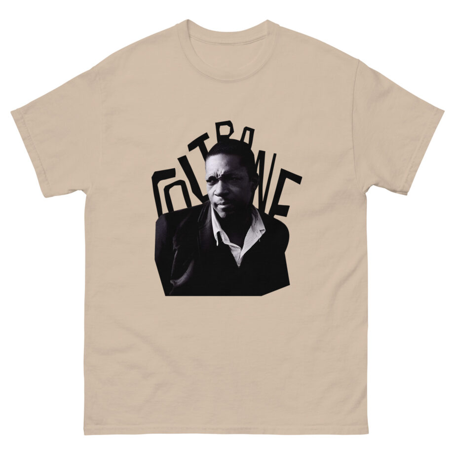 John Coltrane Block Letter Unisex classic tee