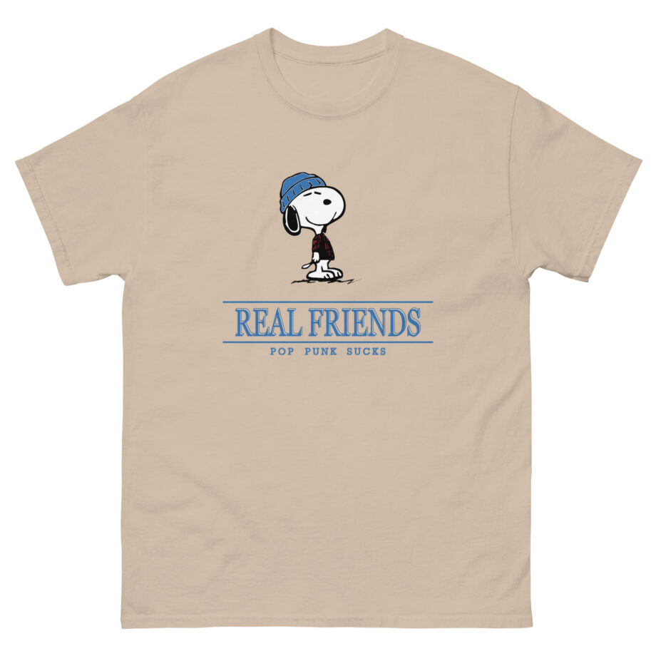 Real Friends Pup Punk Sucks Unisex classic tee