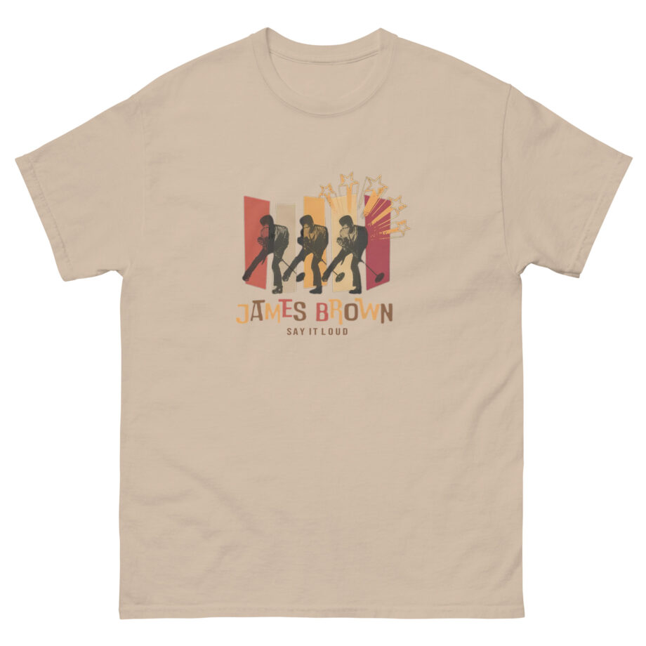 James Brown Say It Loud Crooner Unisex classic tee