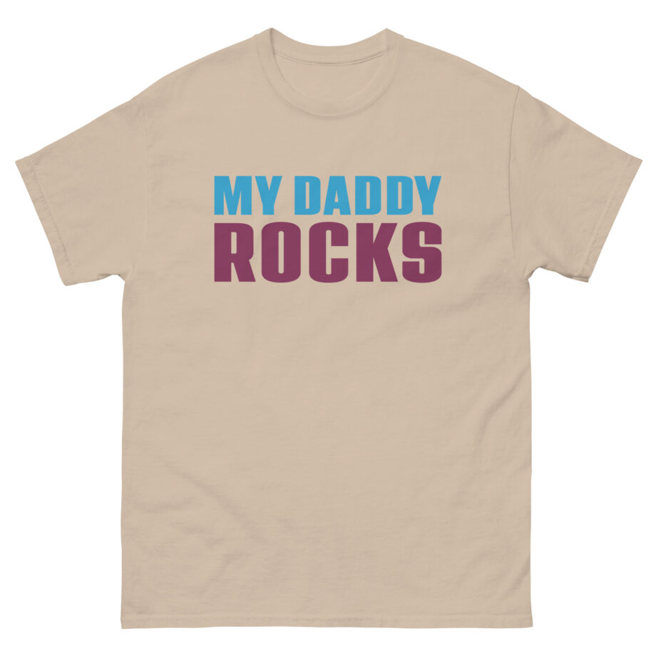JLS My Daddy Rocks Unisex classic tee